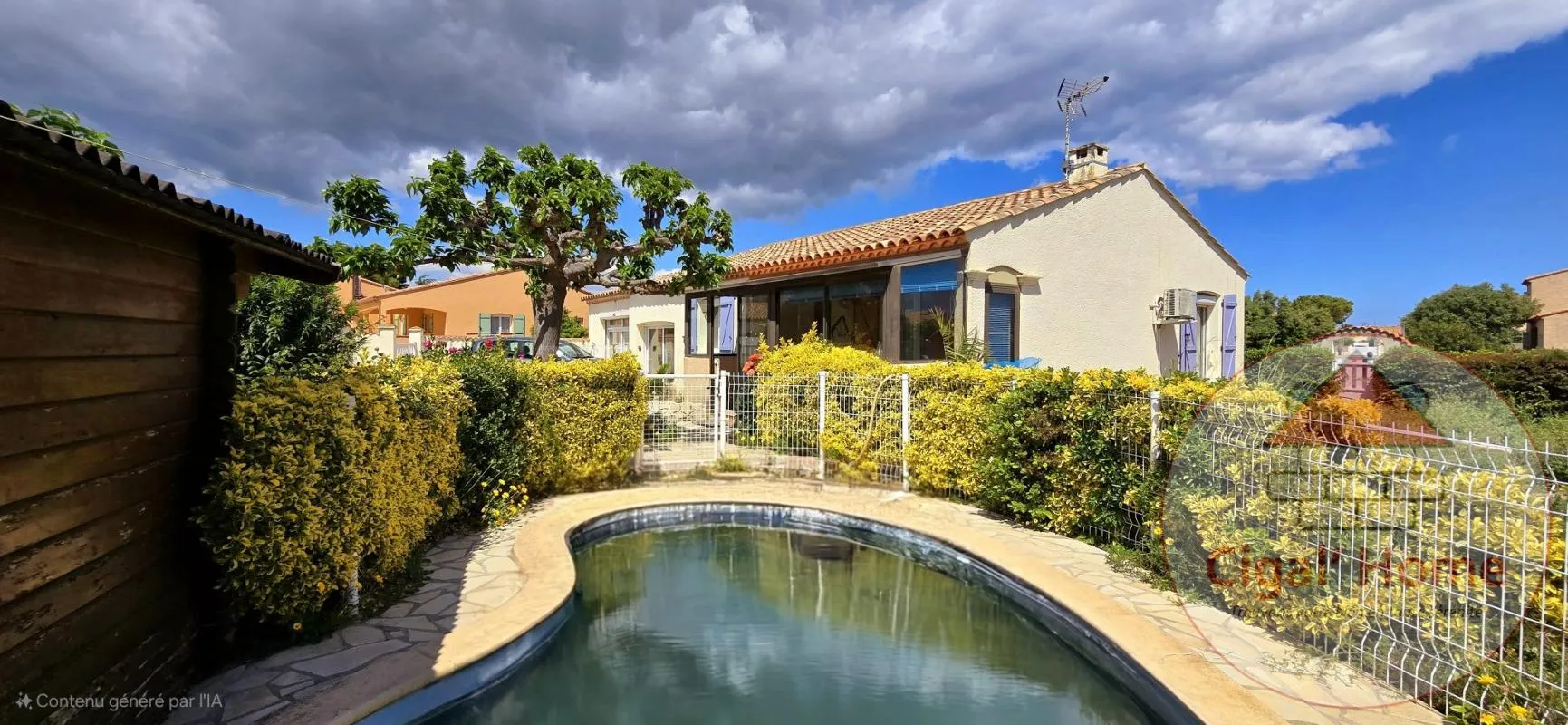 Villa avec Piscine et Appartement Indépendant