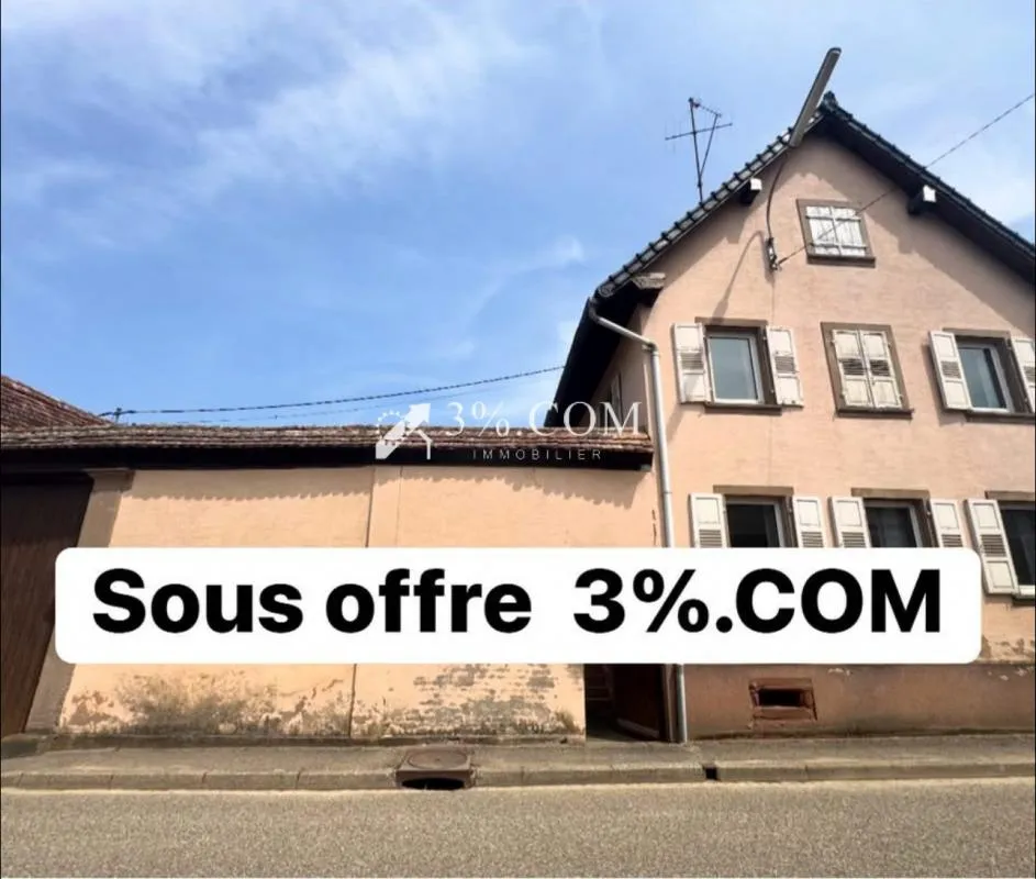 3%COM Corps de ferme à rénover au centre de WILSHAUSEN