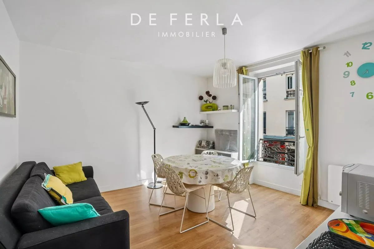 RUE DAGUERRE : Appartement 2 pièces traversant et lumineux, Paris XIVème