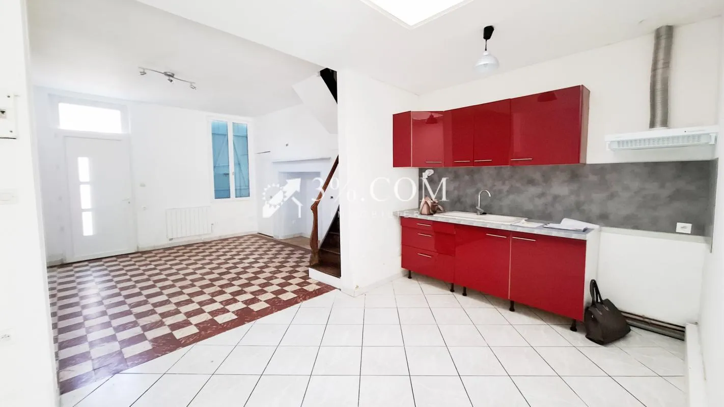 Abbeville : quartien St Gilles, abbevilloise 58 m2 - 2 CH  -
