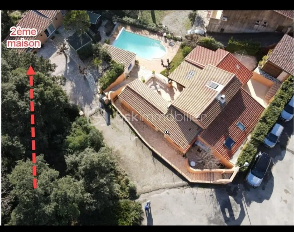 TARADEAU TRES BELLE VILLA  + DEPENDANCE+ PISCINE