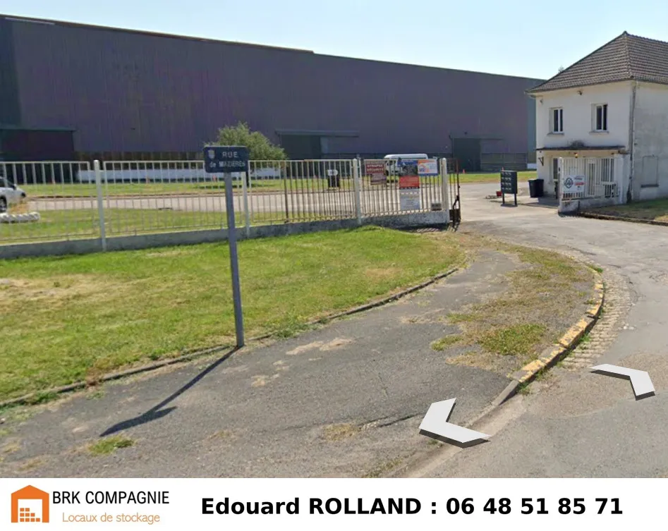54 m² / 48 600 euros / Activité / Stockage / Site gardiennné