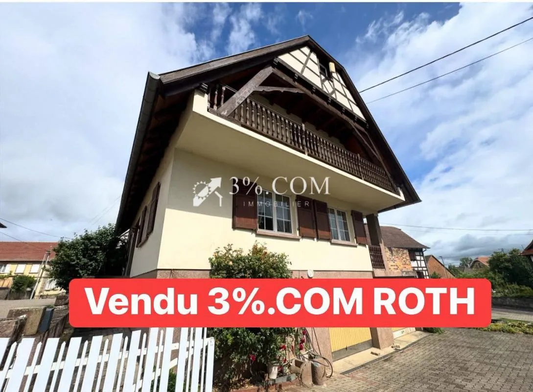 3%COM Jolie maison avec 5 chambres et une grange au centre d