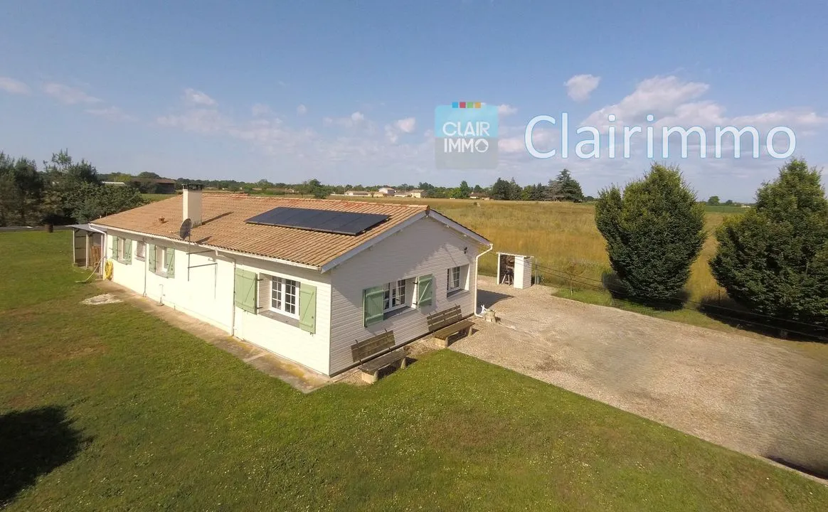 6 MN LANGON PAVILLON ANNEES 70 RENOVE - SEJOUR DOUBLE - 3