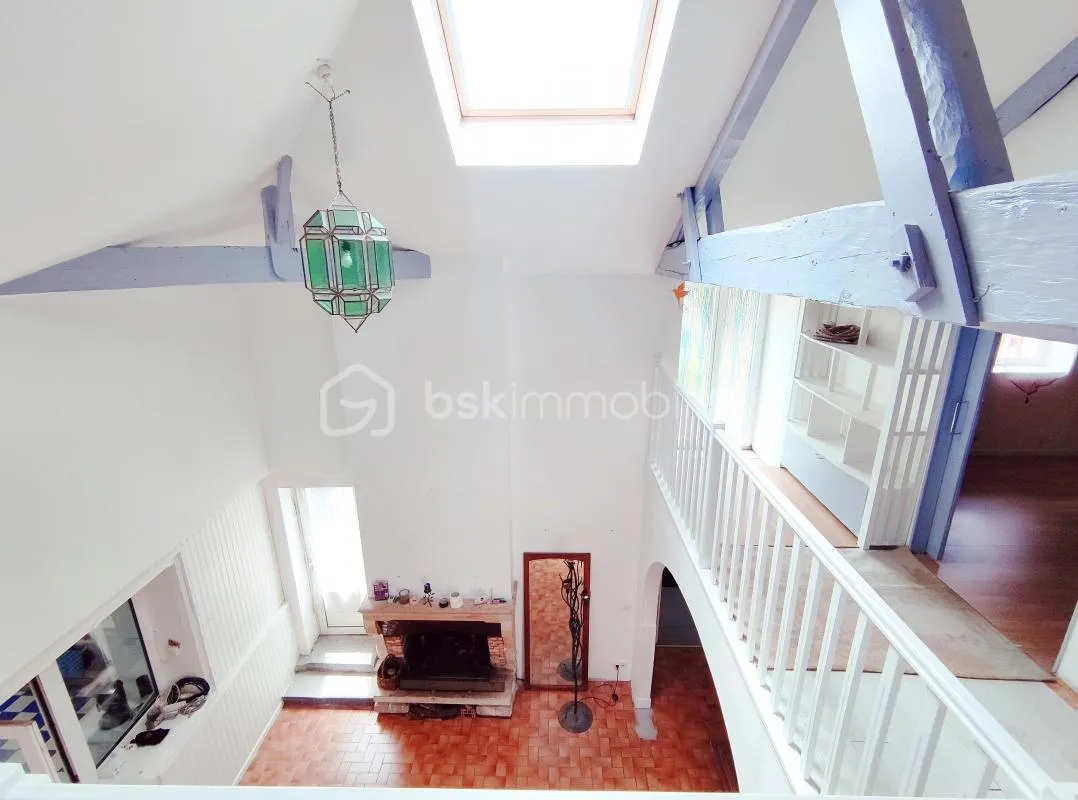 Maison de ville/ garage / jardinet