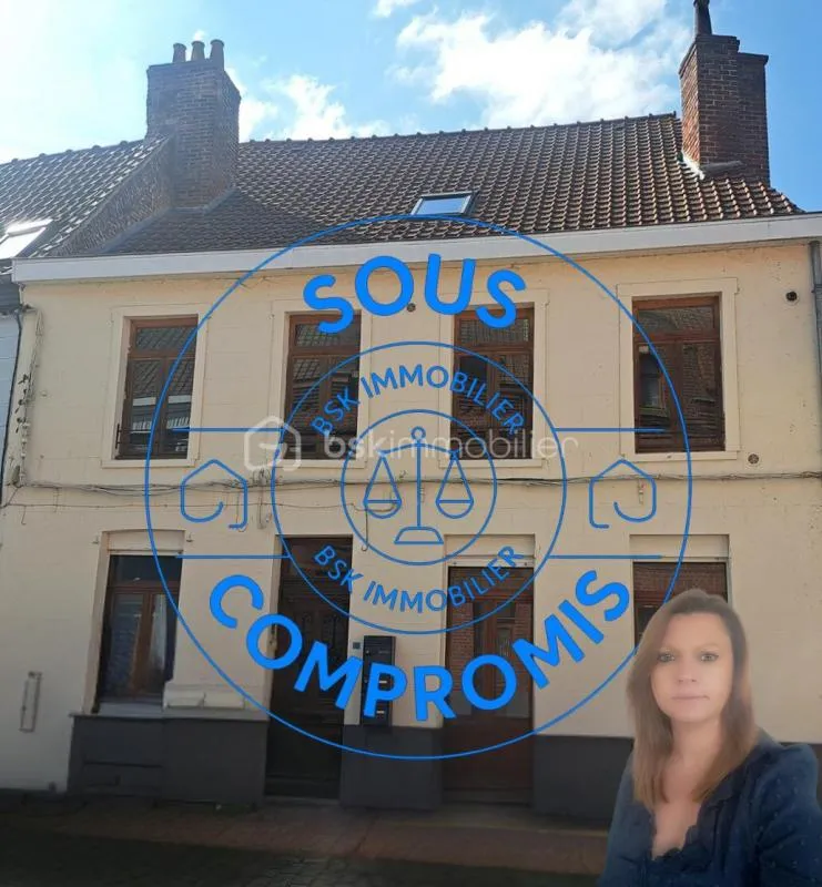 🏡 Immeuble de rapport 117 m² + combles aménageables – Rentabilité immédiate – Saint-Venant