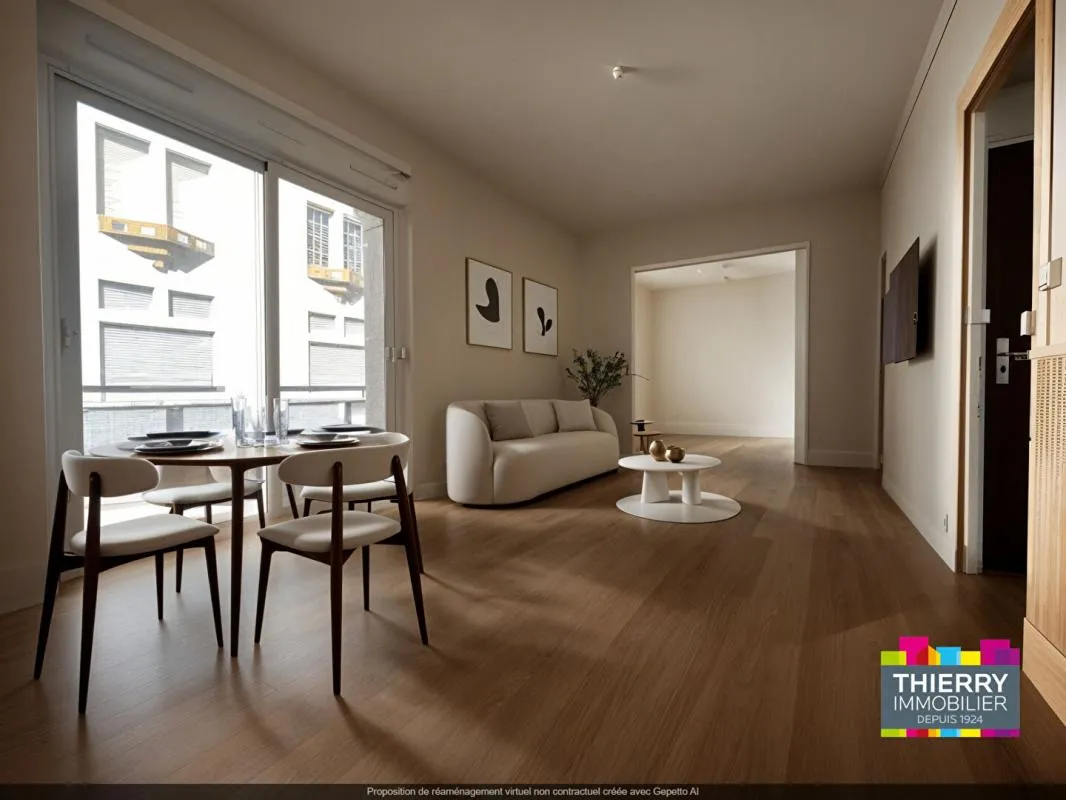 Appartement T4 avec balcon - Hyper centre Dinard - Idéal pied-à-terre