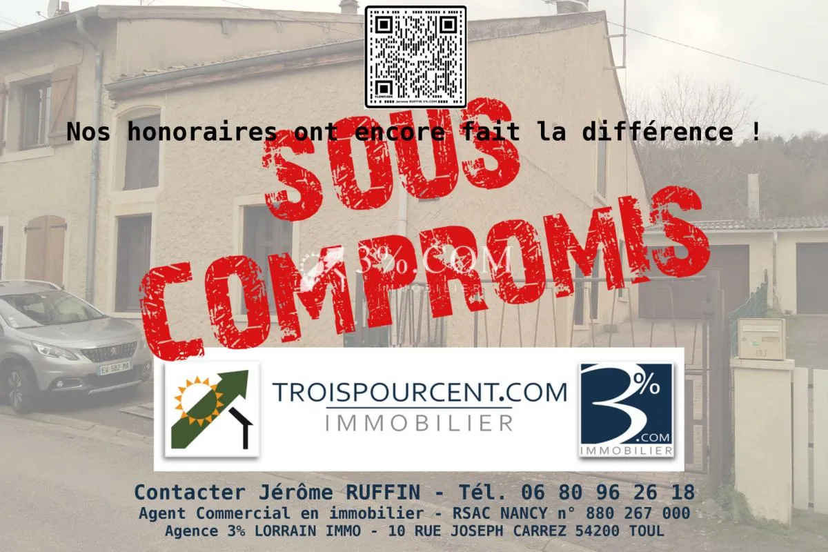 À SAISIR   Maison à rénover avec grand terrain constructible