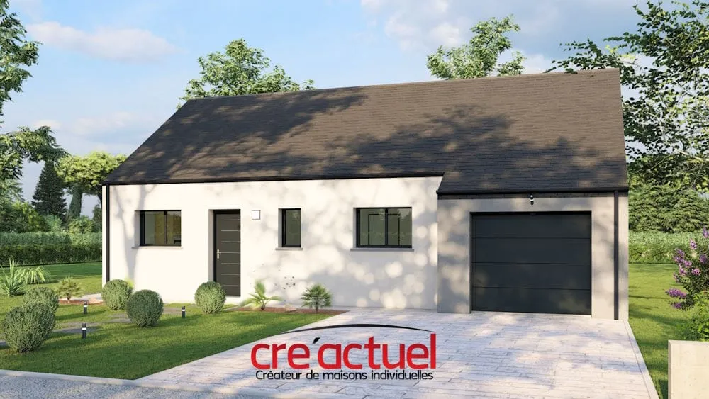 Maison neuve (77 m²) –  3 chambres à ST REMY DU PLAIN