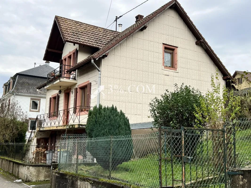 A vendre maison de 123 m2 environ à Ste Croix aux Mines