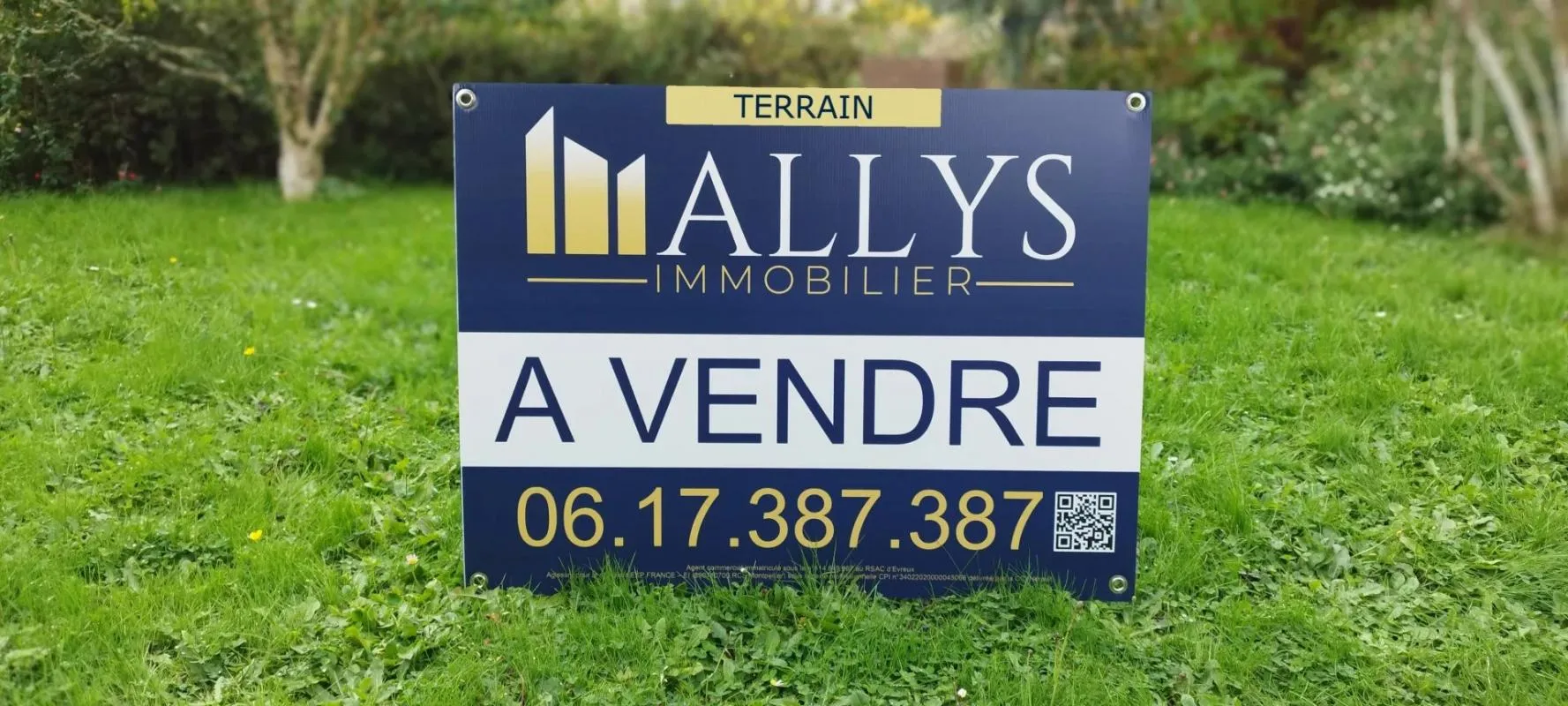 Terrain à bâtir 585m²