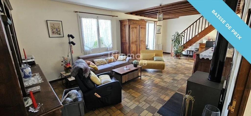 91330 Yerres, pavillon T5 sur sous sol