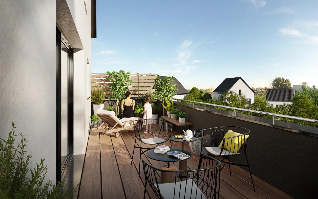 Une Maison sur le toit