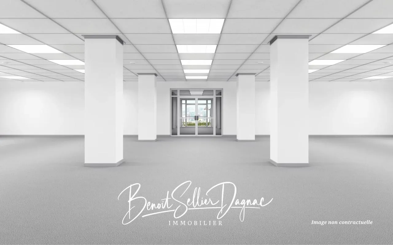 Bureaux à vendre Annecy – Plateau de 248,55 m² avec terrasse exceptionnelle, dans immeuble neuf avec ascenseur, fibre et stationnement