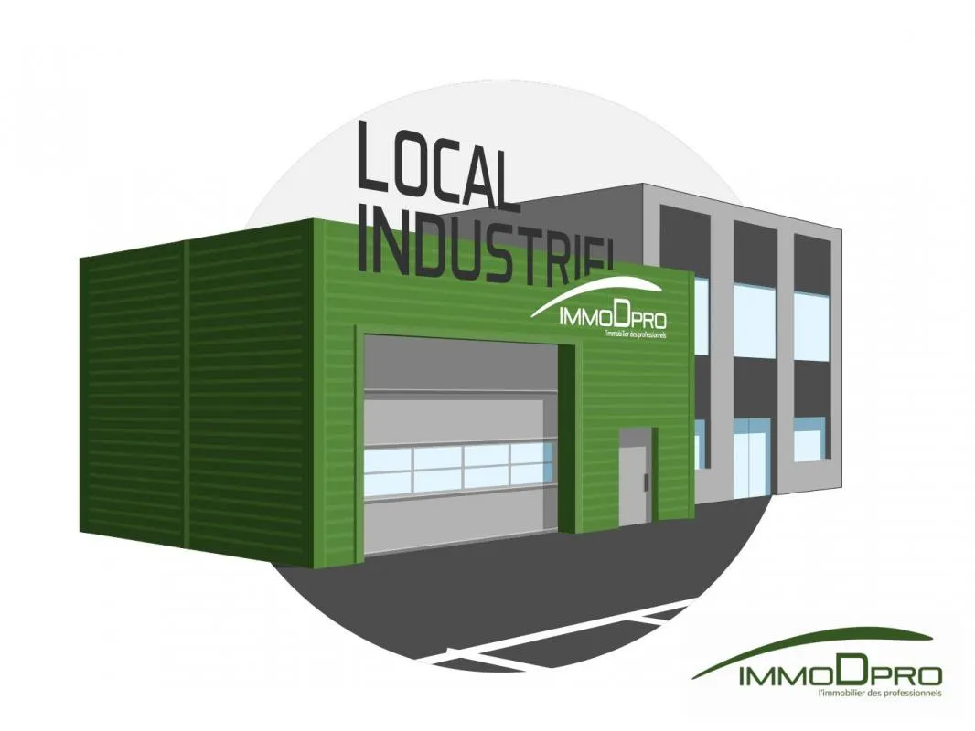 LOCAL INDUSTRIEL CENTRE VILLAGE