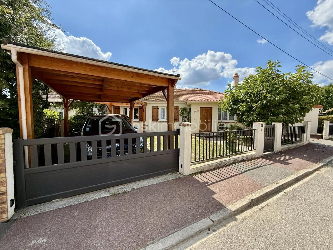 MAISON 110M2 + VERANDA + GARAGE + CAVE SUR PARCELLE DE 600M2