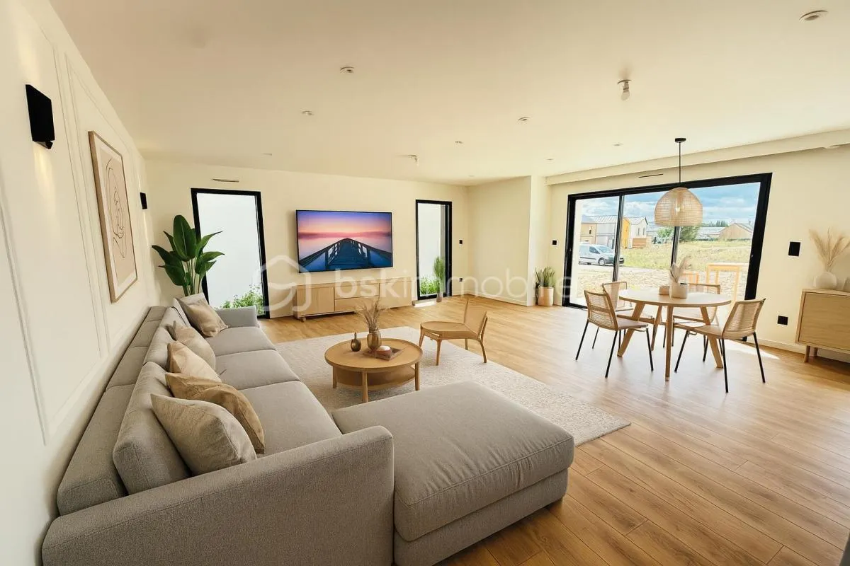 Maison contemporaine 150 m² avec garage – La Chapelle-des-Fougeretz