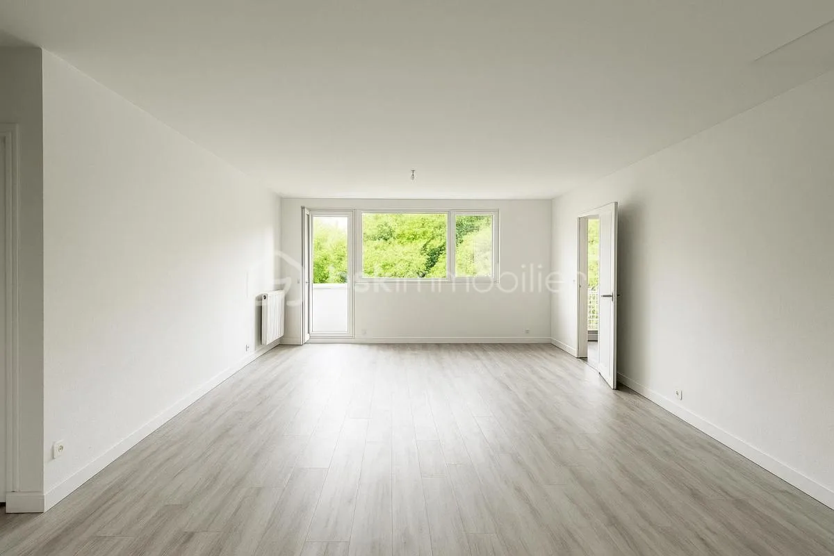 Appartement T4 lumineux avec balcons et vue dégagée sur Quimper
