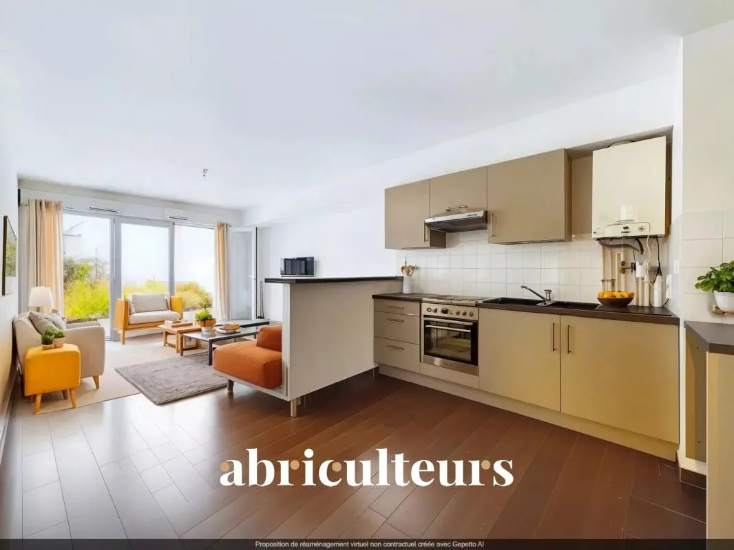 Appartement 3 pièces avec jardin privatif – Rue Théophile Guillou, Saint-Herblain