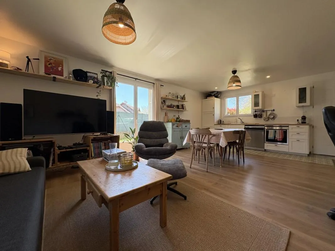 Appartement de type 2 en rez-de-jardin