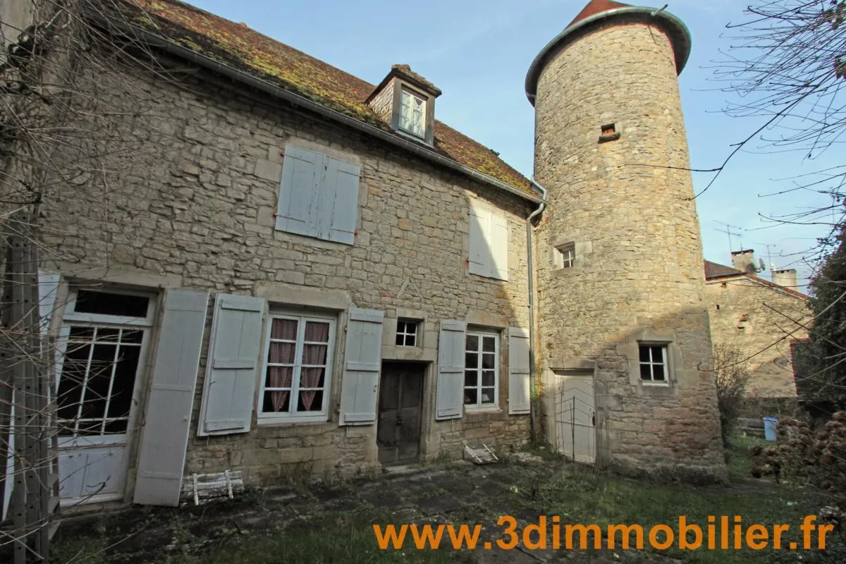 Lons-le-Saunier (39 JURA), à vendre maison en pierres de Maître du 16e siècle