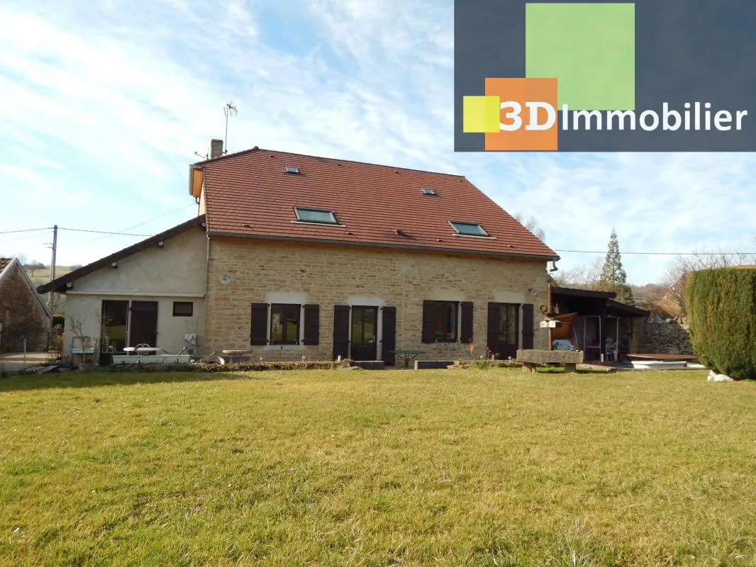 VENTE : LONS-LE-SAUNIER (39) 1er PLATEAU, À VENDRE MAISON DE CARACTÈRE 234 m², TERRAIN 2138 M²