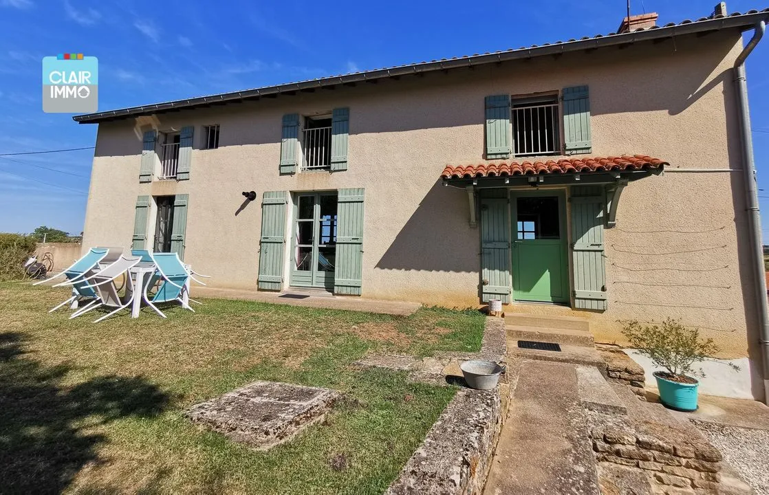 Maison 5 pièces à La Vineuse, proche Cluny, sur 415 m² de