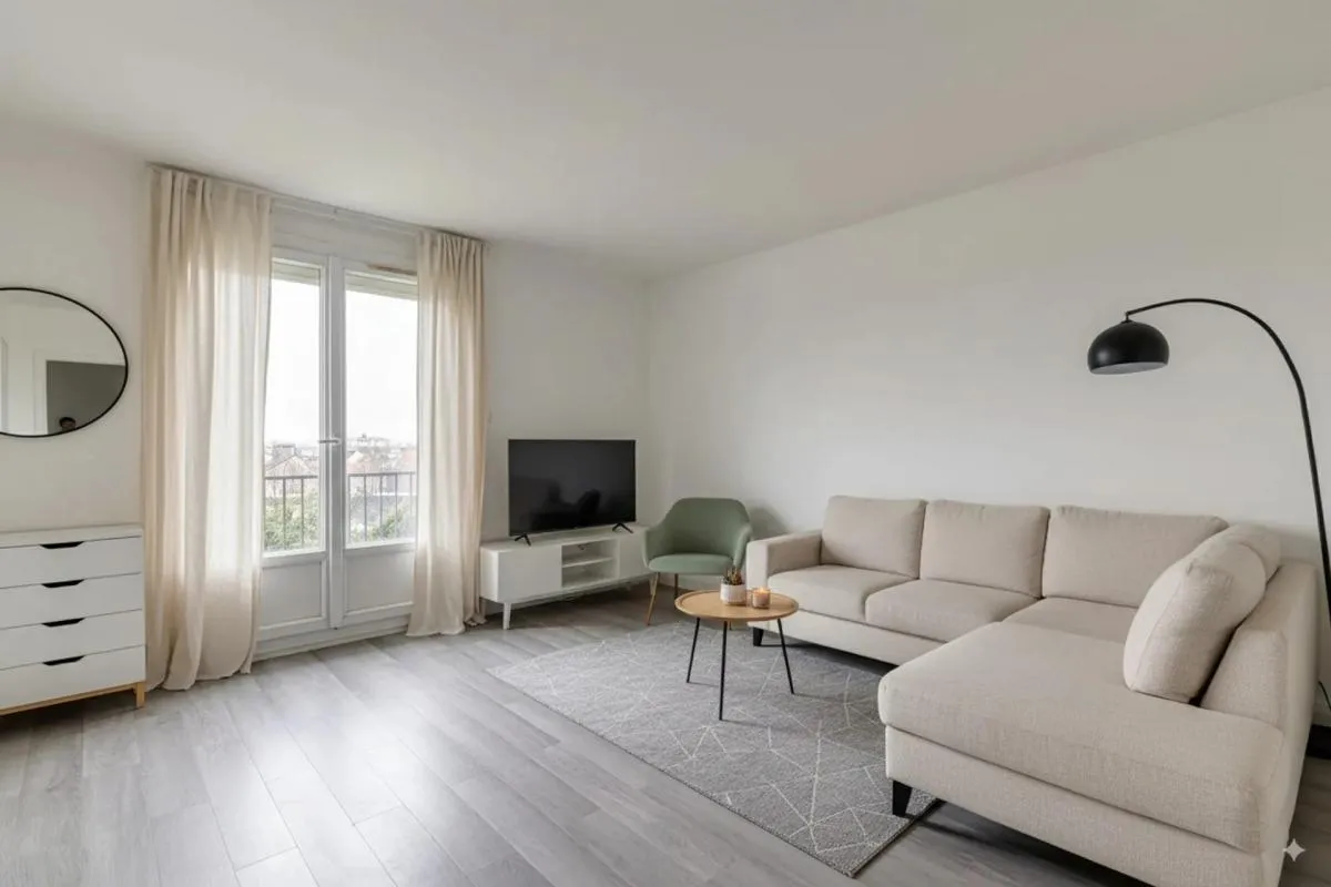 Appartement 2 pièces de 31 m2 en vente à Le Blanc-Mesnil limite Le Bourget - Idéal pour investisseurs