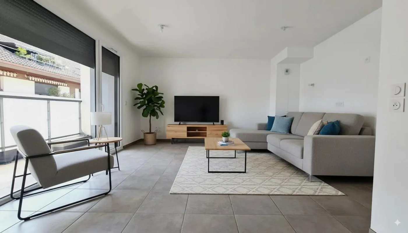 Appartement 2 pièces de 43 m2 en vente à Thonon-les-Bains