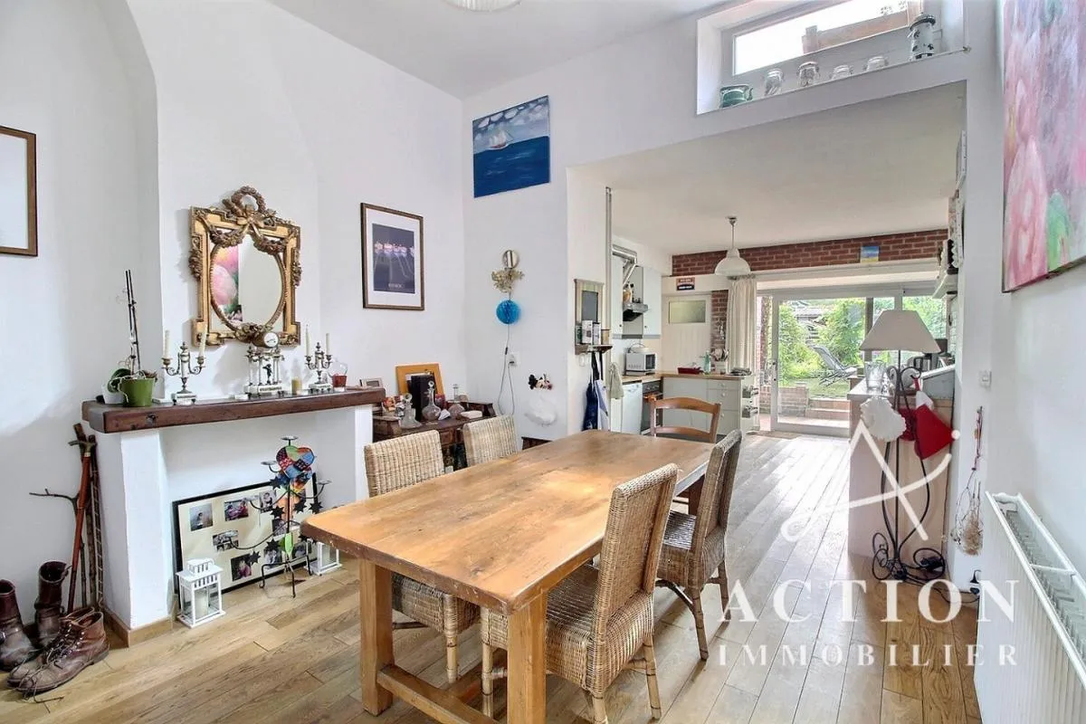 VIEUX MONS - PARKING - 5 CHAMBRES - JARDIN