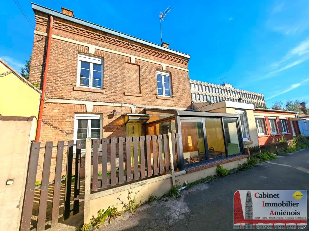 Amiens, Henriville : maison 160m2 avec studio