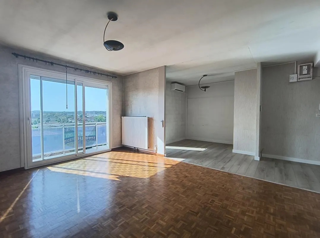 Appartement T3 parking terrasse proche commerces Montauban
