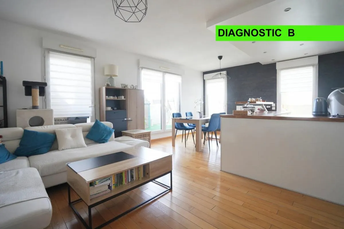 Appartement de 4 pièces de 87 m2 situé à Fresnes