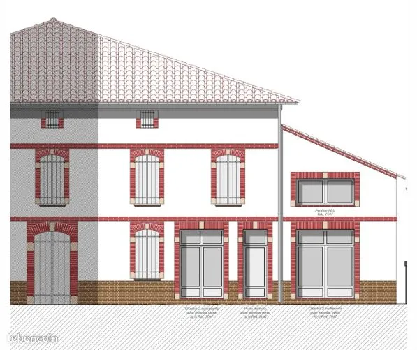 MAISON A VENDRE - CHARME DE L'ANCIEN- REFAIT A NEUF