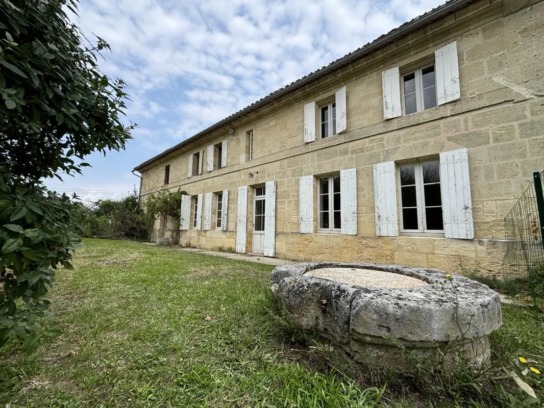 MAISON PIERRE 150m2 - ST ANDRE DE CUBZAC