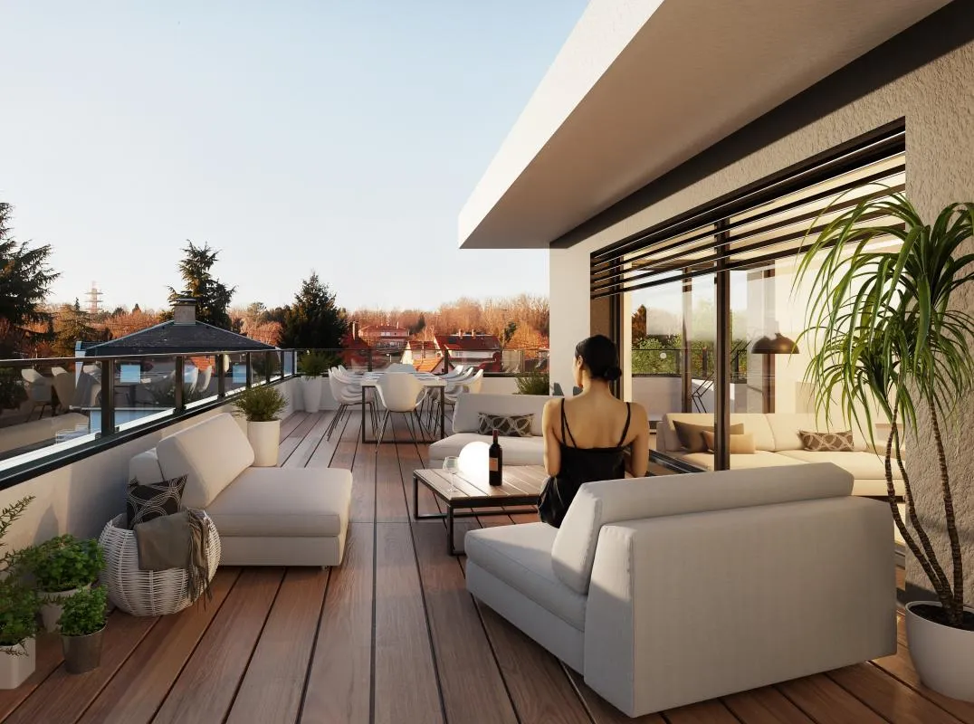 ATTIQUE TRUCHTERSHEIM AVEC TERRASSE SANS VIS A VIS