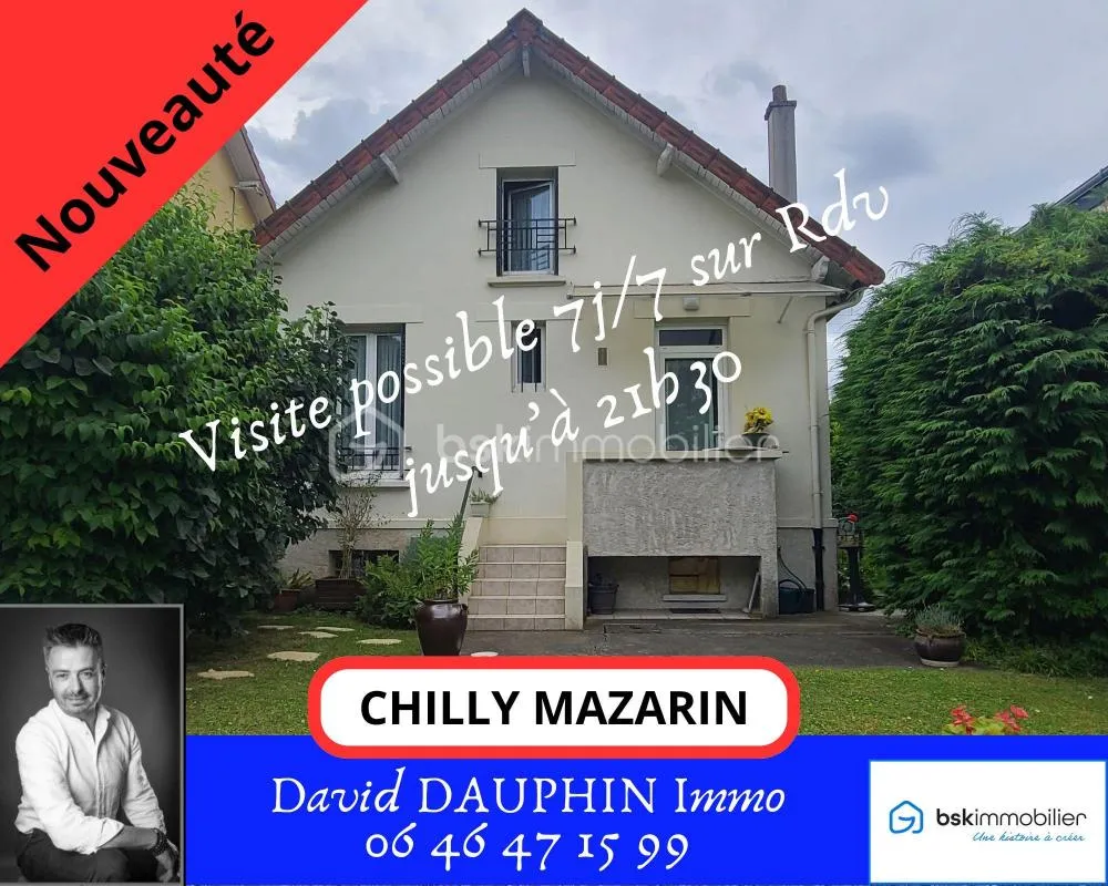 🏡 Chilly-Mazarin – Maison de charme des années 30