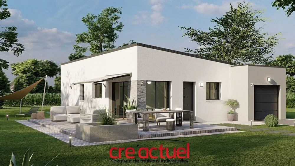 Maison ( 78 M² ) avec 3 chambres à PLELO