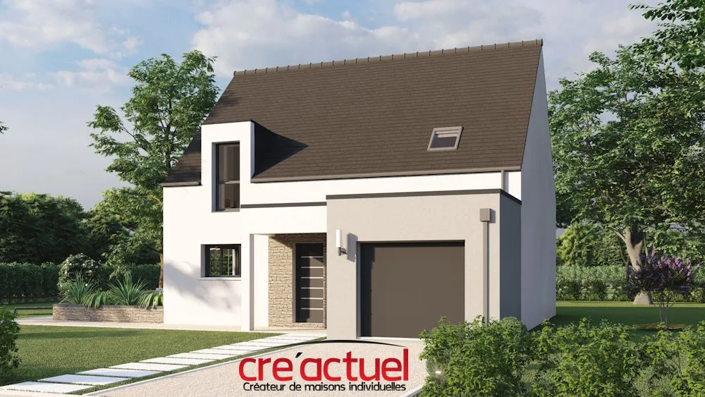 Maison ( 112 M² ) avec 4 chambres à PENVENAN