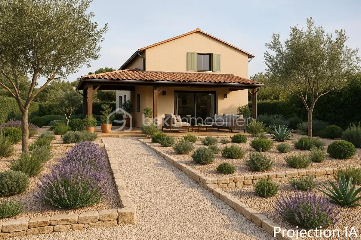 Mas 73 m2 sur une parcelle de 12400 m²