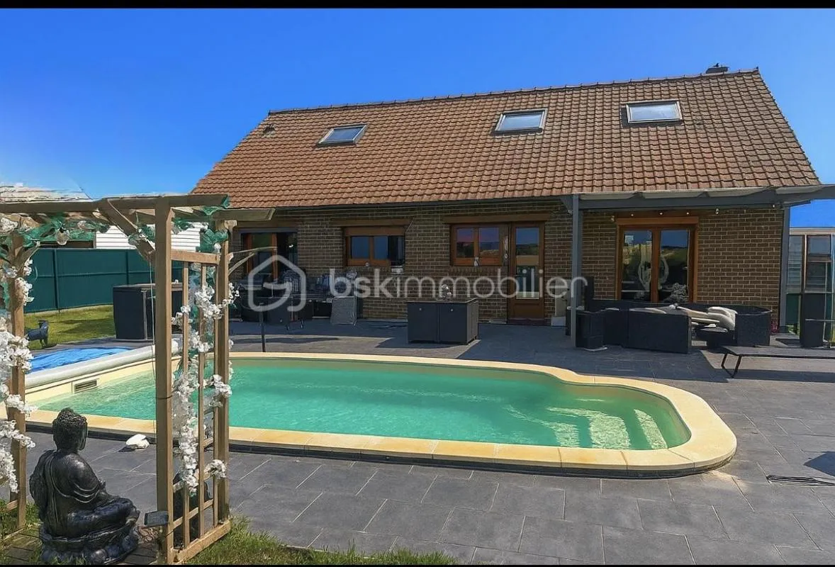 Maison semi plain-pied individuel 4 chambres