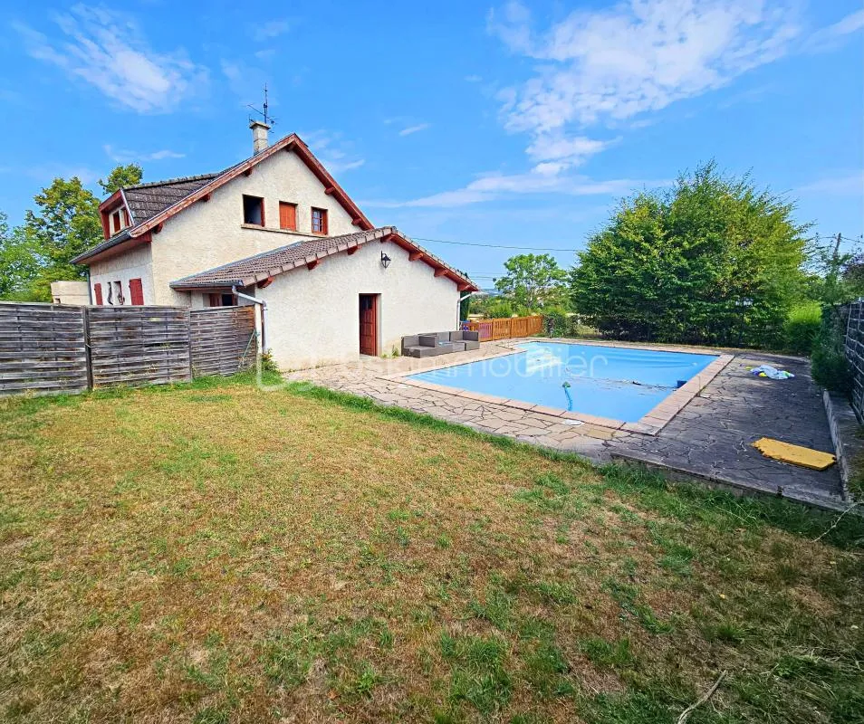 EXCLUSIVITE Maison de 140m² avec piscine et vue dégagée