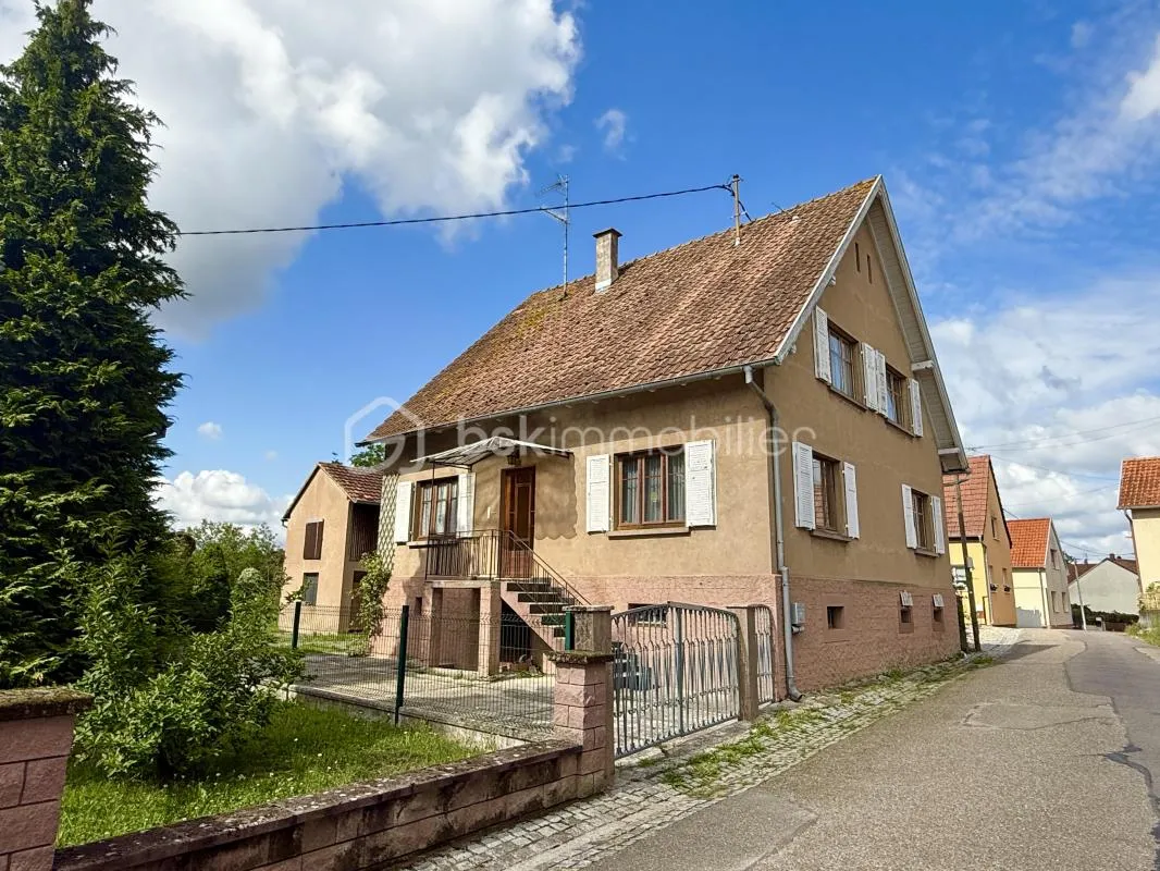 Maison 6 pièces – 149 m² – Terrain 20 ares – Griesbach / Gundershoffen