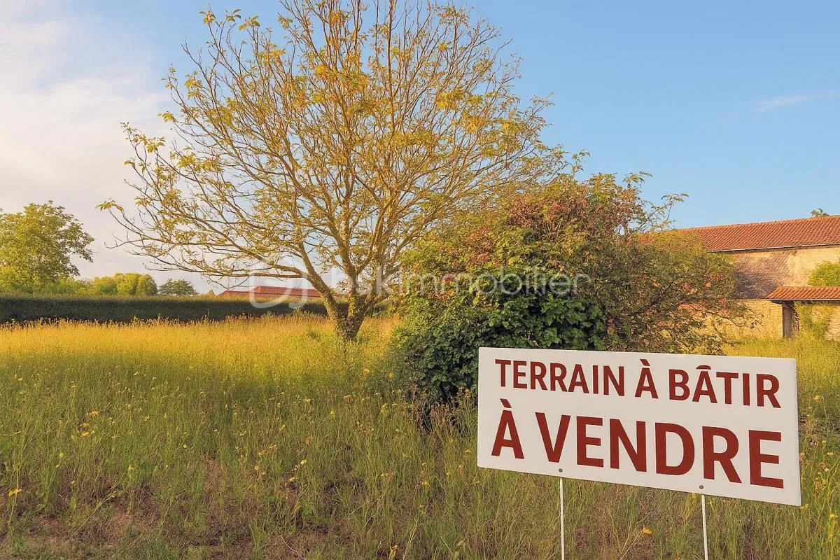 Terrain à bâtir Hors lotissement – Belle orientation - Proche commerces et école