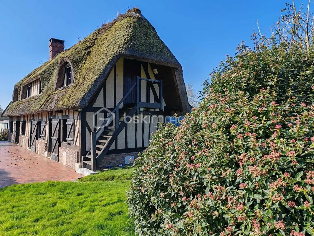 A vendre Chaumière 4 pièces, deux dépendances, BOURNEVILLE