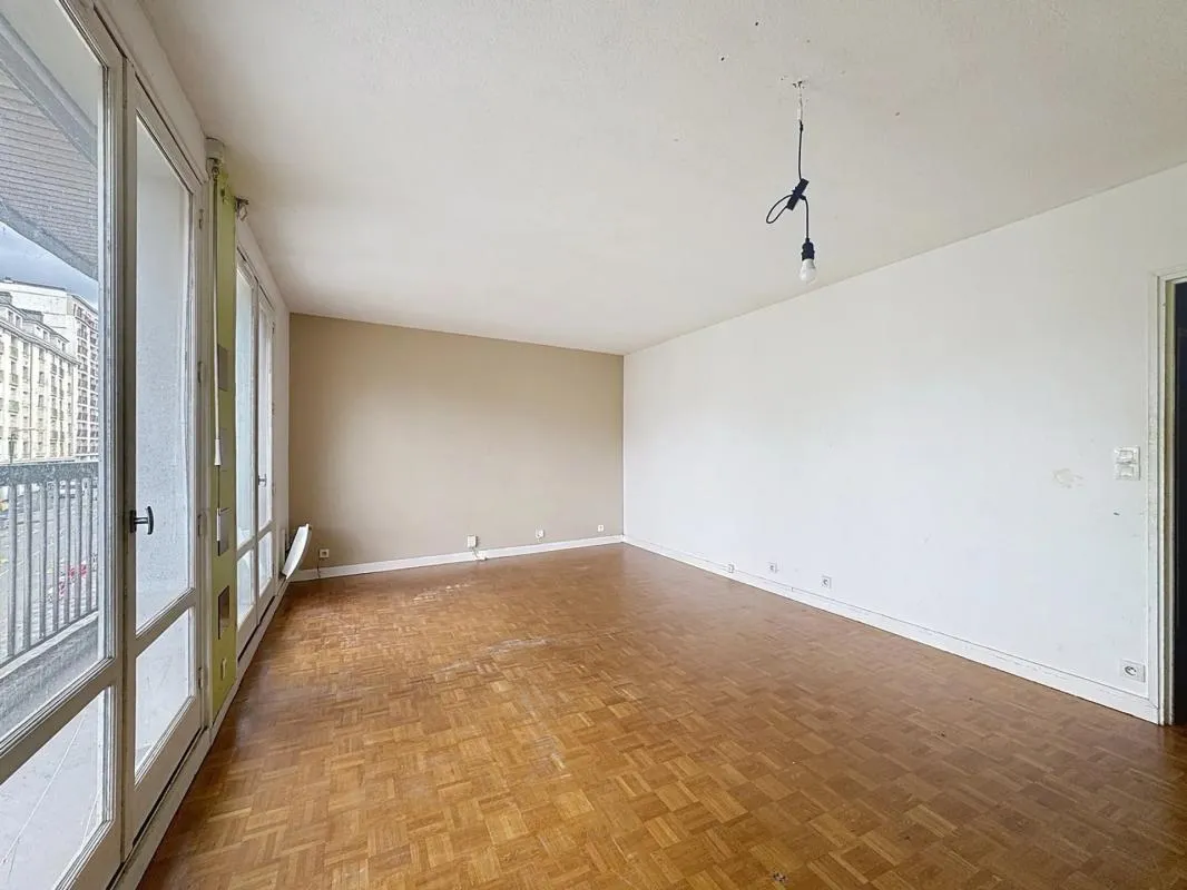 Bel appartement lumineux de 60 m² avec deux balcons