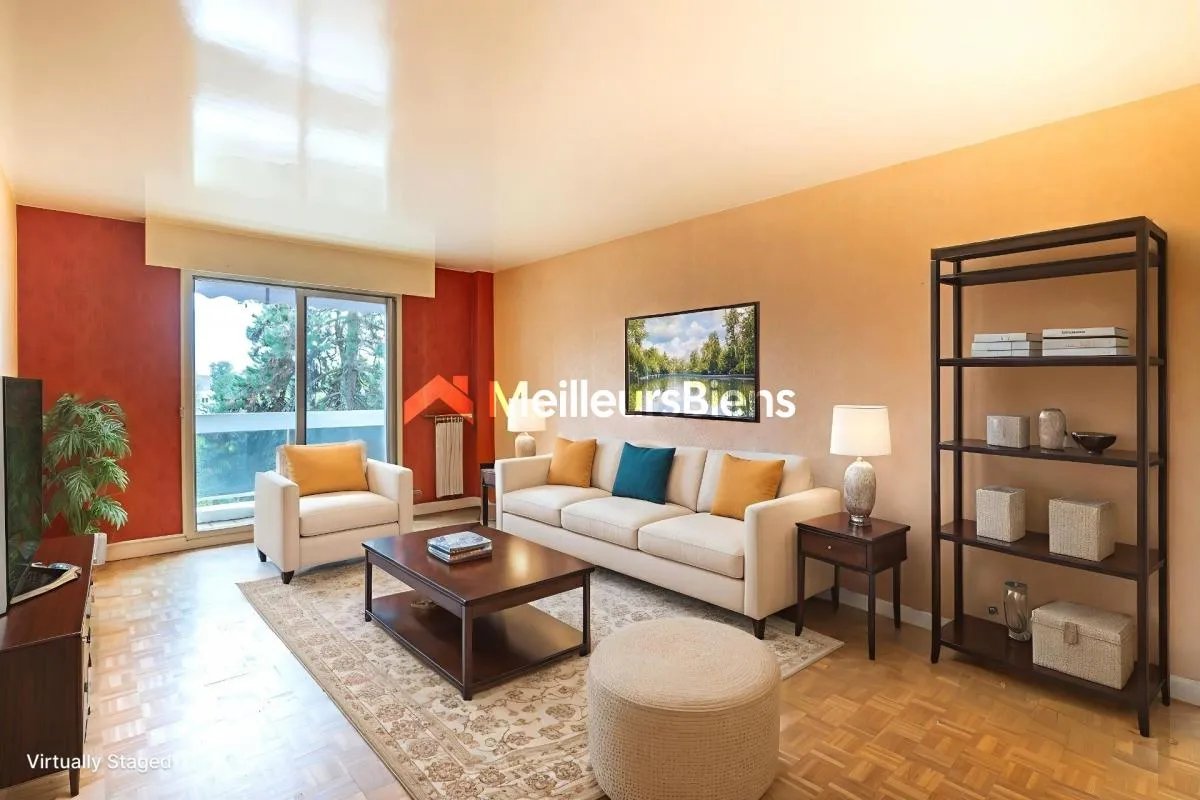 4 pièces 80 m² double balcon et parking
