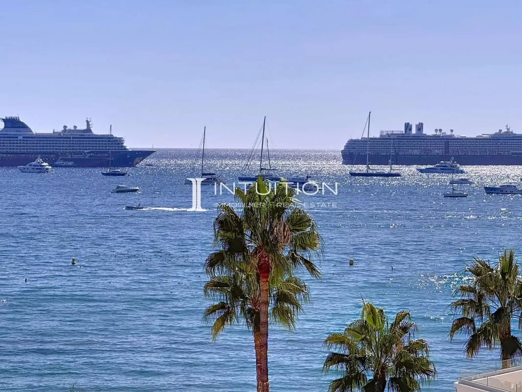 Cannes - Croisette : Vaste studio avec balcon au Palais Miramar