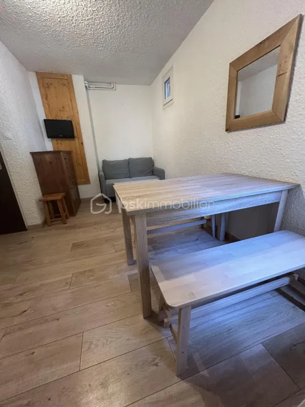 Les 2 Alpes – T2 rare en plein centre, résidence Côté Brune  Prix : 165 000 €