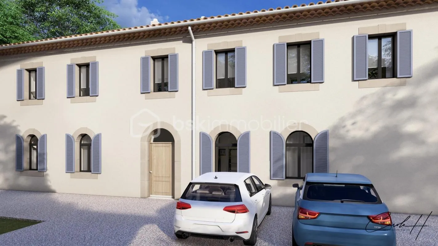 Centre Ville Salon de Provence - Refait rénové à Neuf - Appartement type 2 RDC 35 m2 - dépendance cave. ( Idéale pour personnes à mobilité réduite)